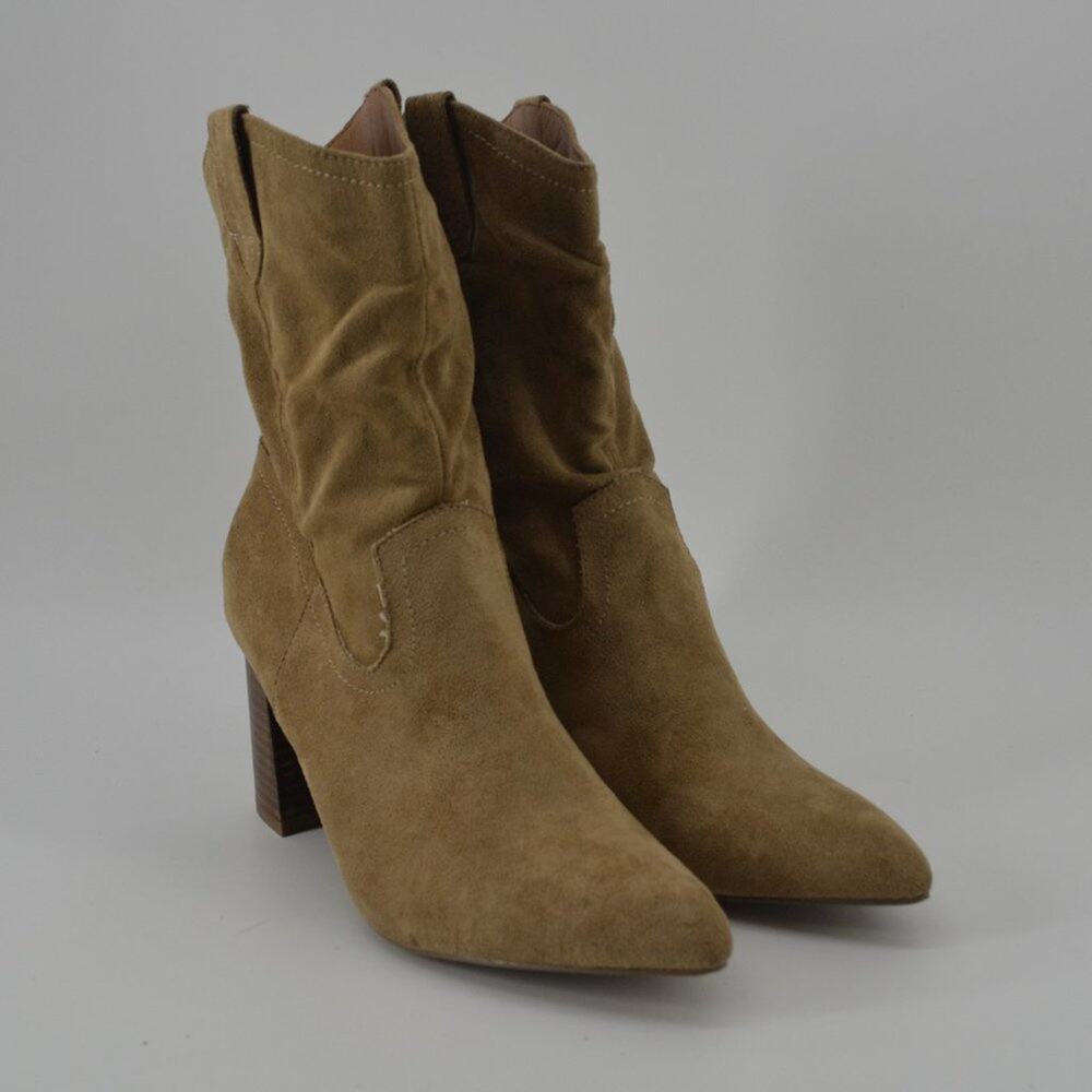 VICI Size 8.5 Bootie Boot Man made Upper Faux Leather